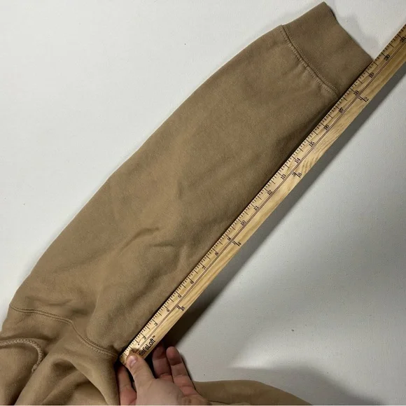 VTG Santa Cruz Skateboards Pullover Hoodie Medium Men’s Tan Butterflies - Picture 7 of 7